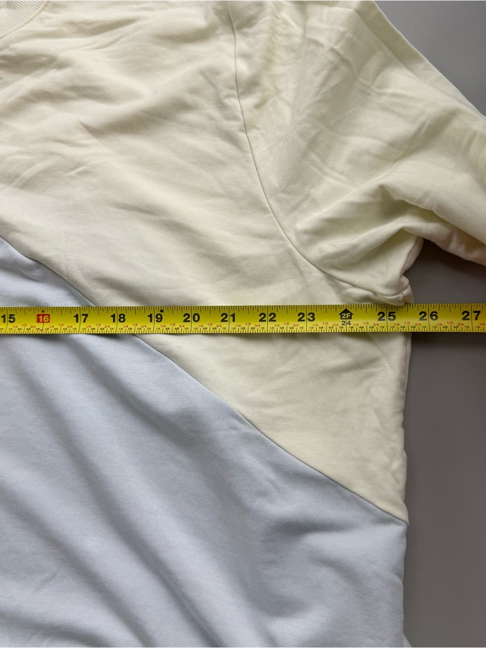 Summersalt Softest French Terry Pullover 1XL XL Color Block Clean Girl Sweater - Picture 4 of 7